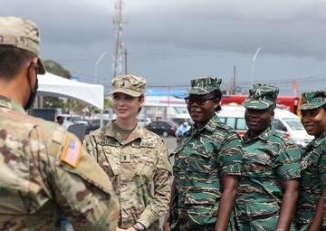 Nations bid farewells during Tradewinds 2021 closing ceremony