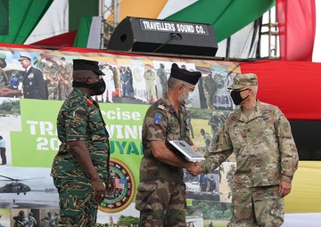 Nations bid farewells during Tradewinds 2021 closing ceremony