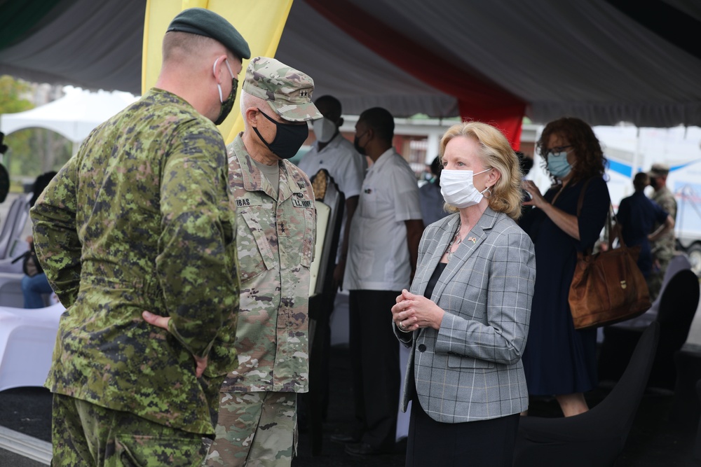 Nations bid farewells during Tradewinds 2021 closing ceremony