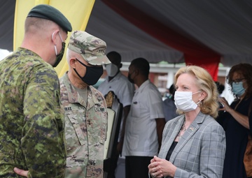 Nations bid farewells during Tradewinds 2021 closing ceremony