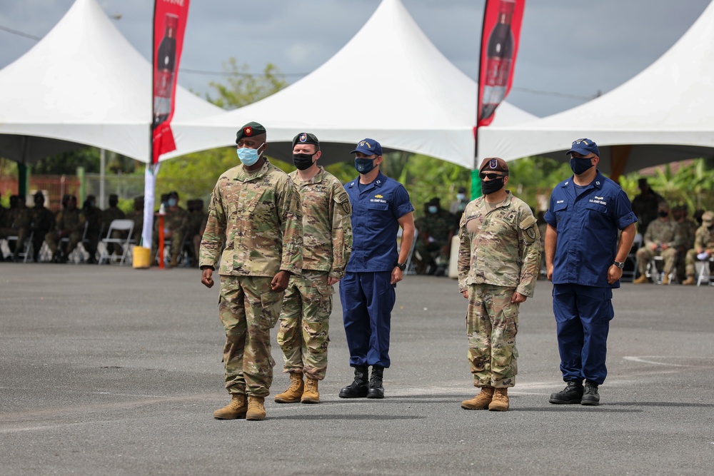 Nations bid farewells during Tradewinds 2021 closing ceremony