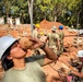 Citizen Airmen, Marines earn Girl Scout construction badge