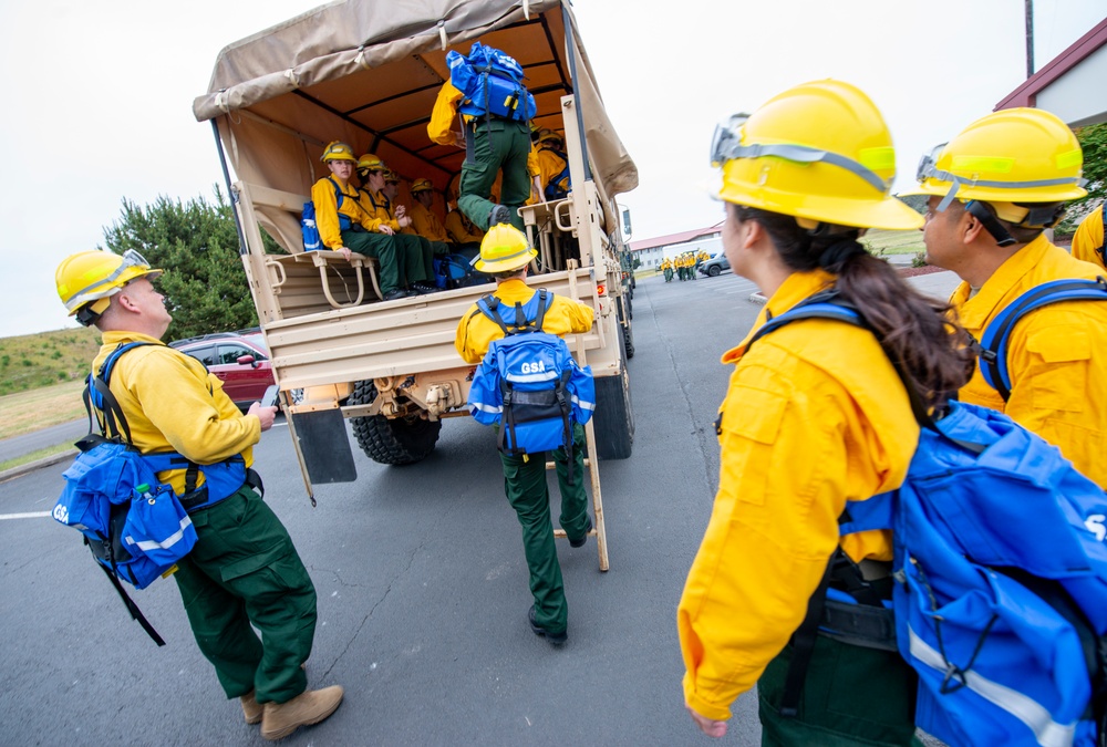 Oregon Guardsmen complete training and prepare for Wildland Fire season