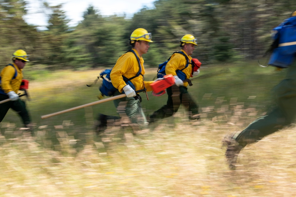 Oregon Guardsmen complete training and prepare for Wildland Fire season