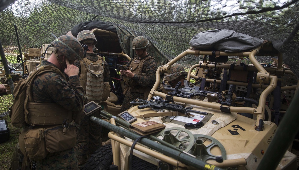 Light Armored Reconnaissance Raid Rehearsals