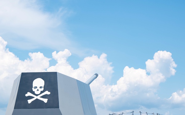 USS Kidd Transits San Bernardino Strait