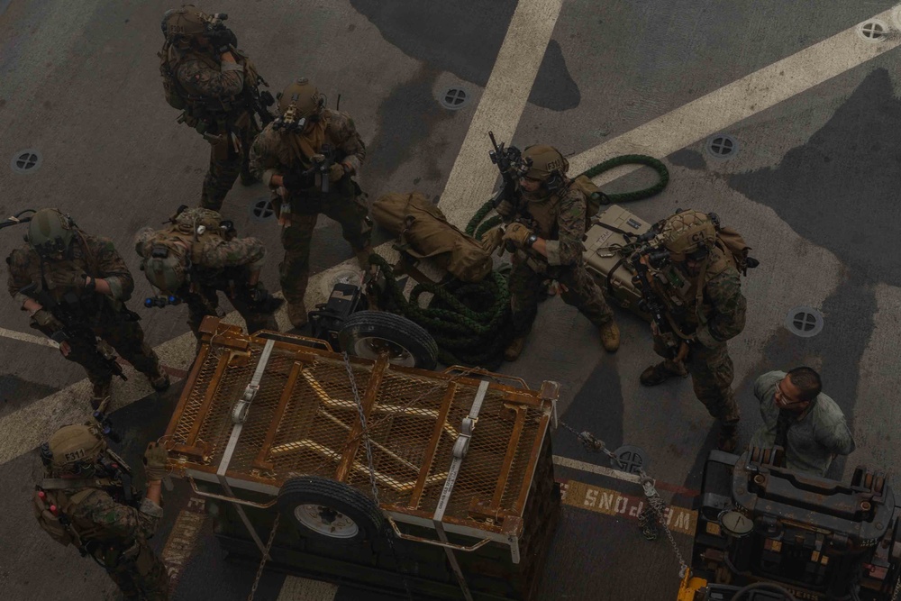 Marines Conduct a Maritime Interdiction Operation Training Exercise