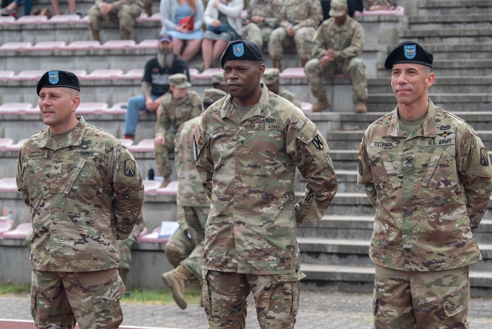Knight's Brigade Hosts Change of Command Ceremony