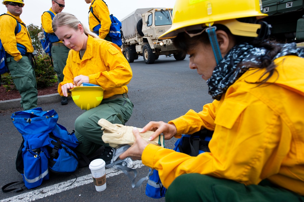 Oregon Guardsmen complete training and prepare for Wildland Fire season