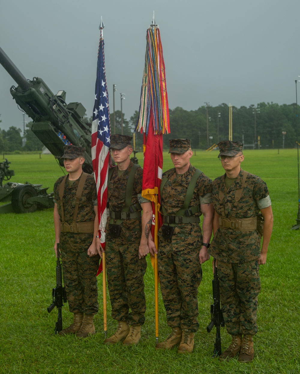 10th Marines Change of Command