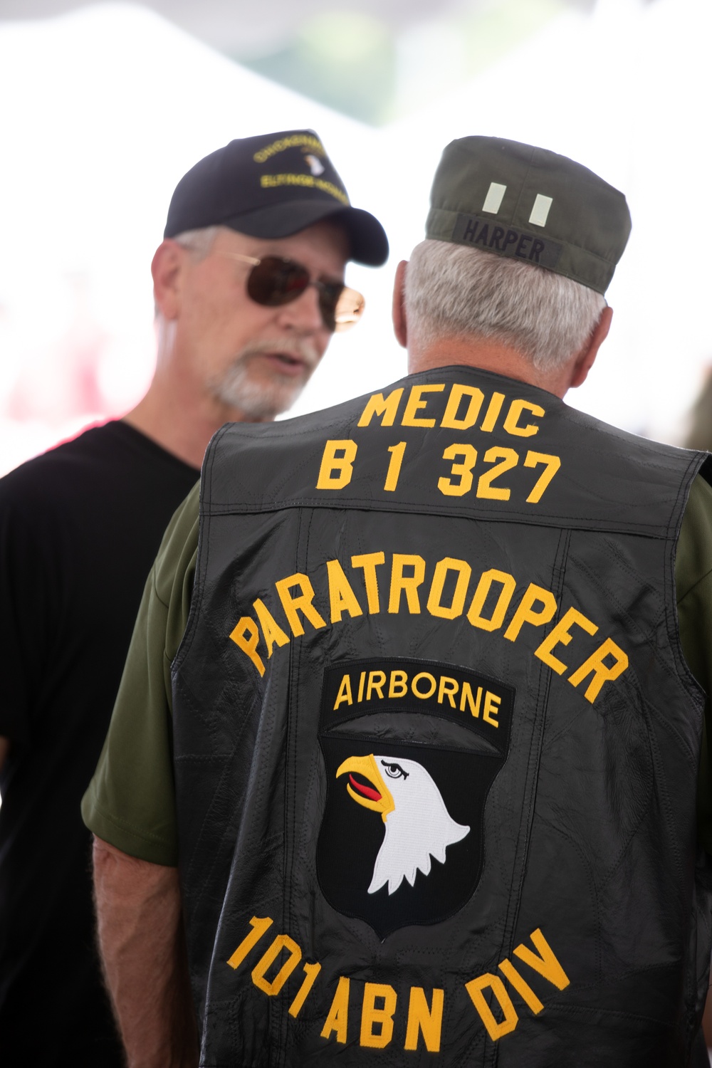Vietnam Veterans Gather for the 101st Airborne Division (Air Assault) Honorary Air Assault Badge Ceremony