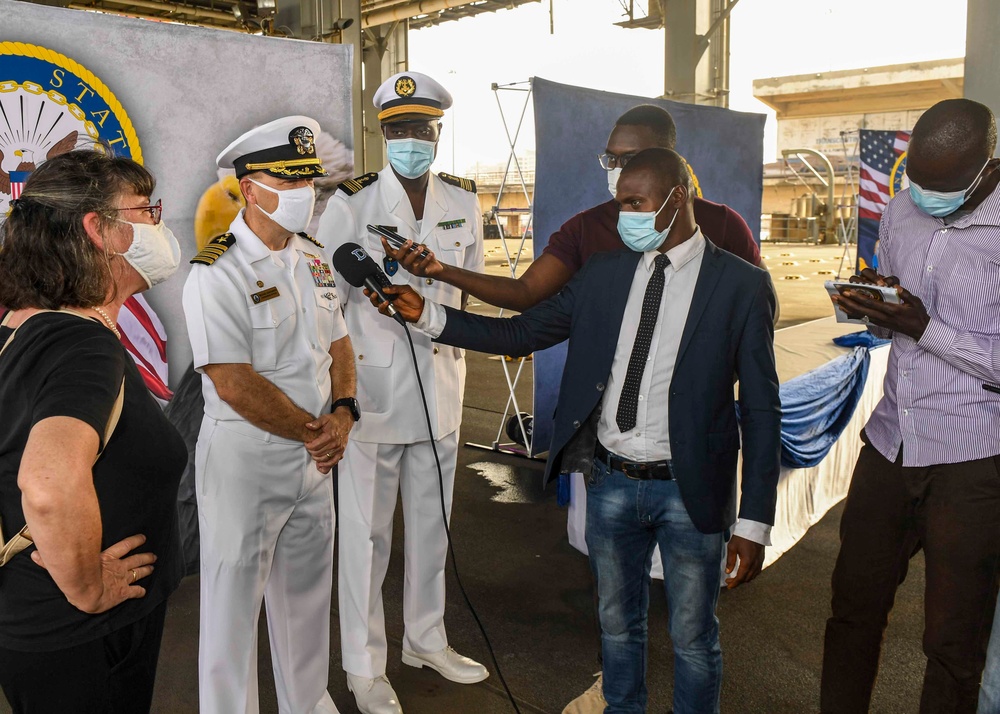 USS Hershel &quot;Woody&quot; Williams visits Dakar, Senegal