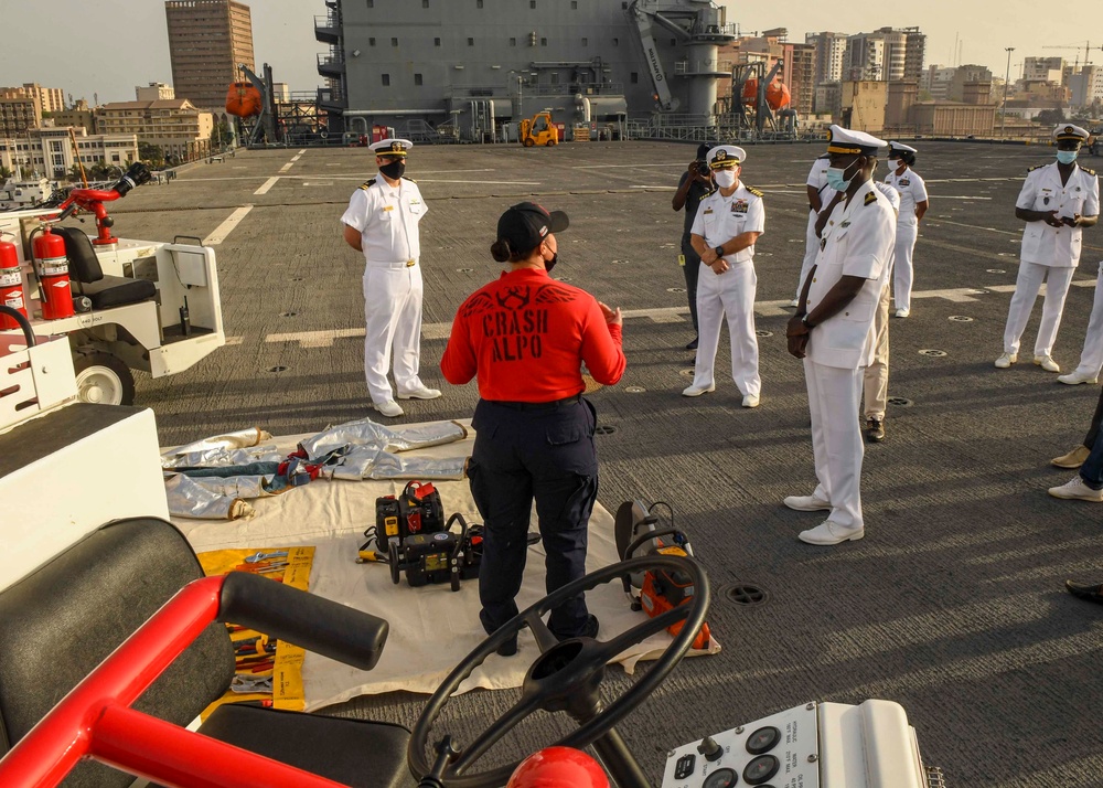 USS Hershel &quot;Woody&quot; Williams visits Dakar, Senegal