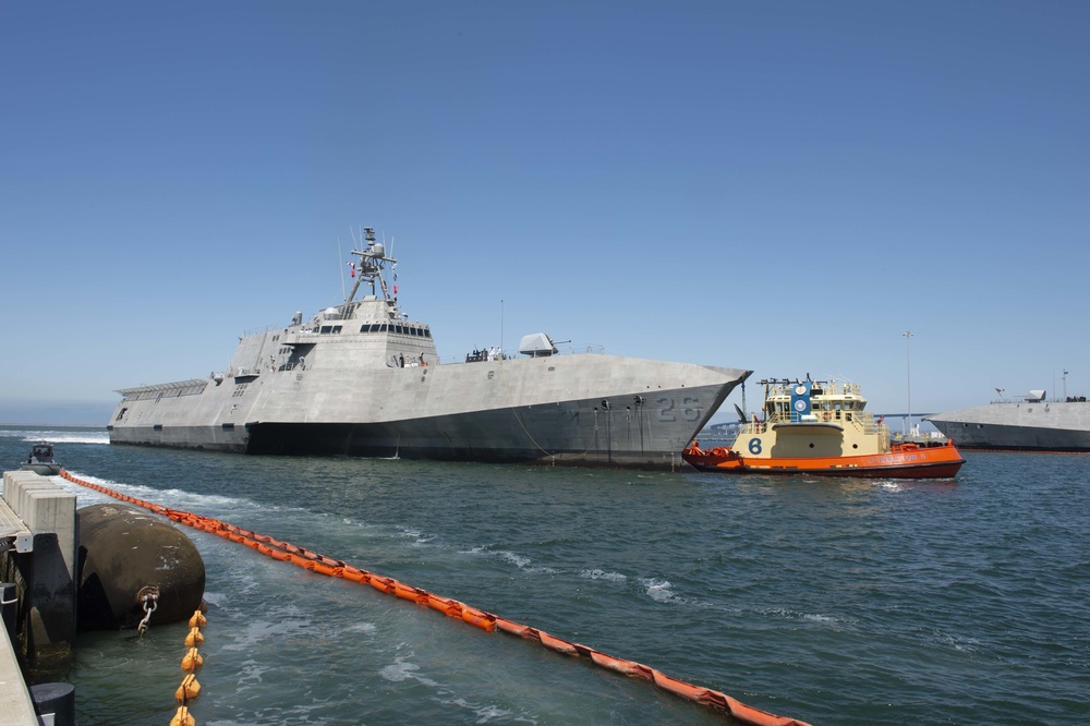 USS Mobile (LCS 26) Arrives in San Diego