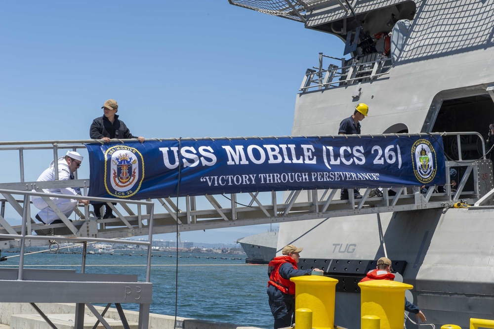 USS Mobile (LCS 26) Arrives in San Diego