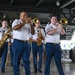 246th U.S. Army Band plays during Early Independence Day Celebration for summer tour
