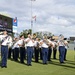 246th U.S. Army Band plays during Early Independence Day Celebration for summer tour