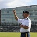 246th U.S. Army Band plays during Early Independence Day Celebration for summer tour