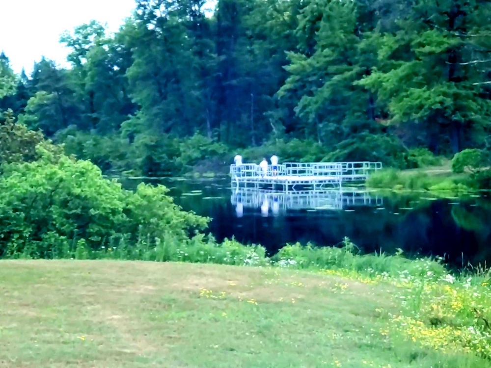 Fishing at Fort McCoy