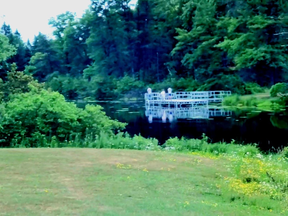 Fishing at Fort McCoy