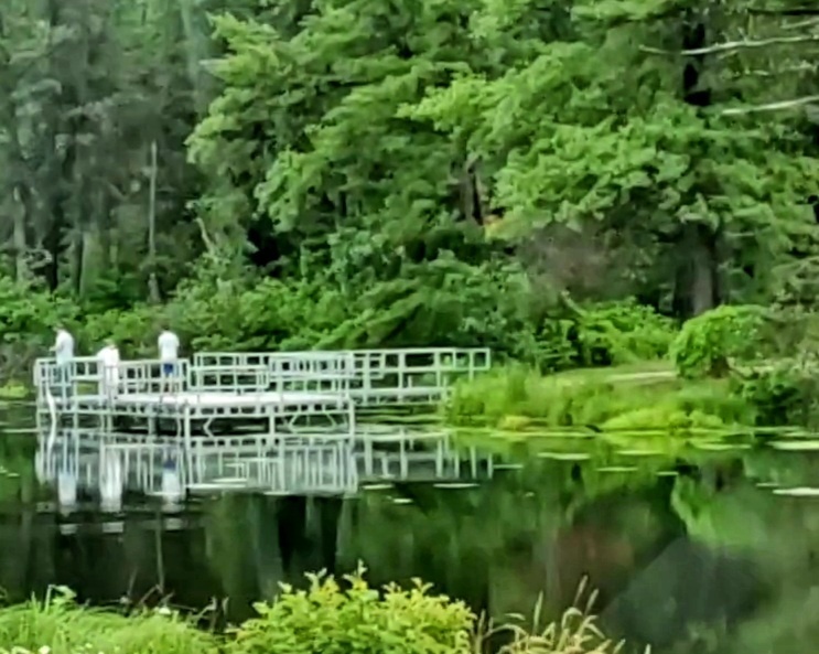 Fishing at Fort McCoy