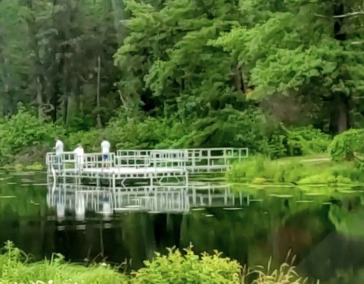 Fishing at Fort McCoy