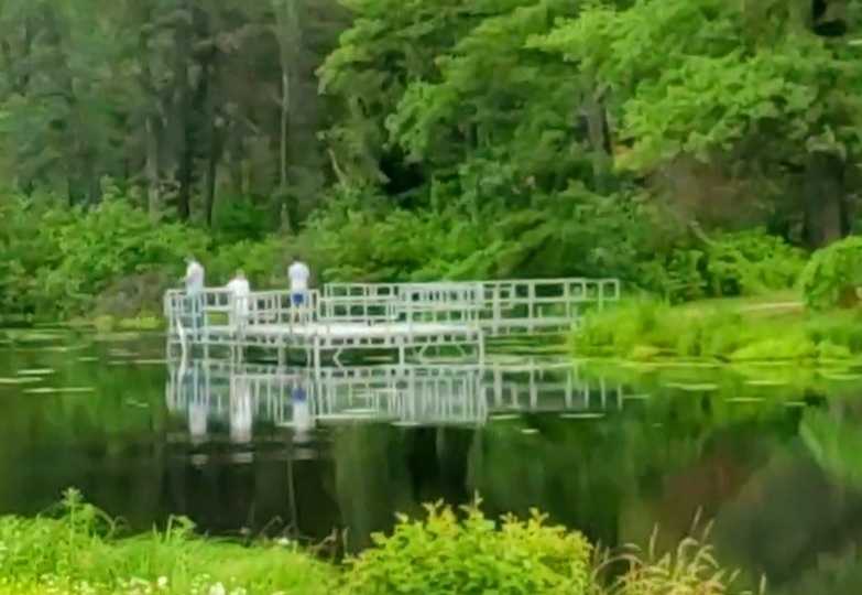 Fishing at Fort McCoy