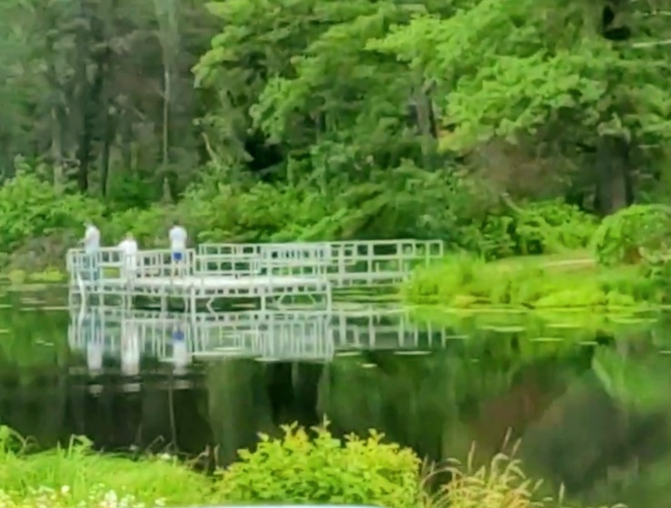 Fishing at Fort McCoy