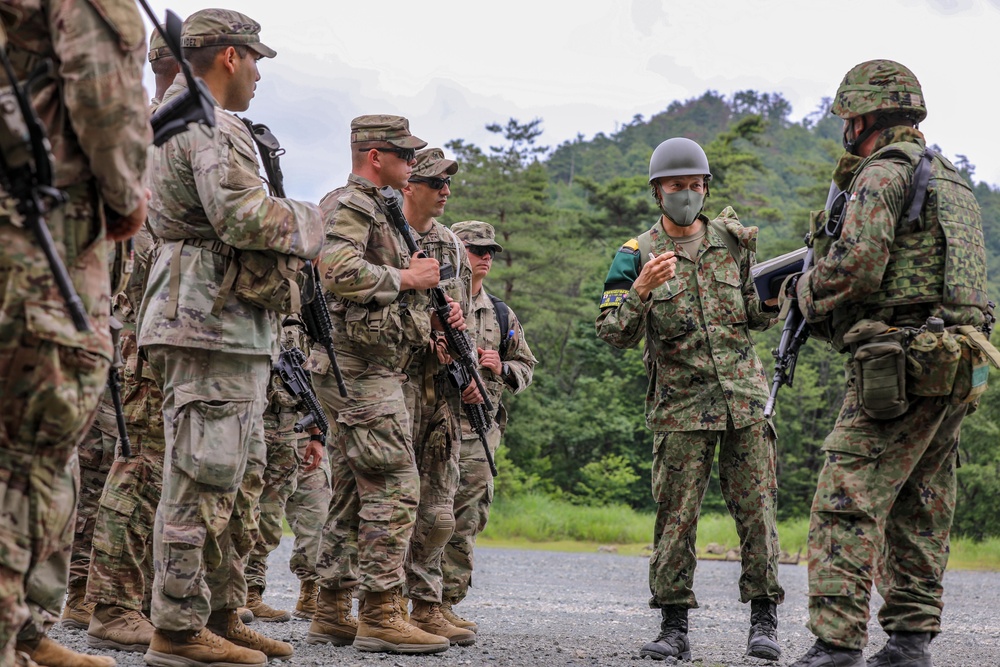 Black Lions demonstrate Military Operations in Urban Terrain exercises during Orient Shield 21-2