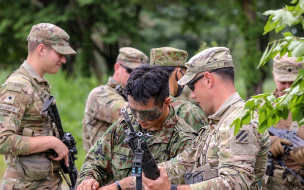 Black Lions demonstrate Military Operations in Urban Terrain exercises during Orient Shield 21-2