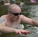 Battle Group Poland joins Polish uniformed services for run and swim race