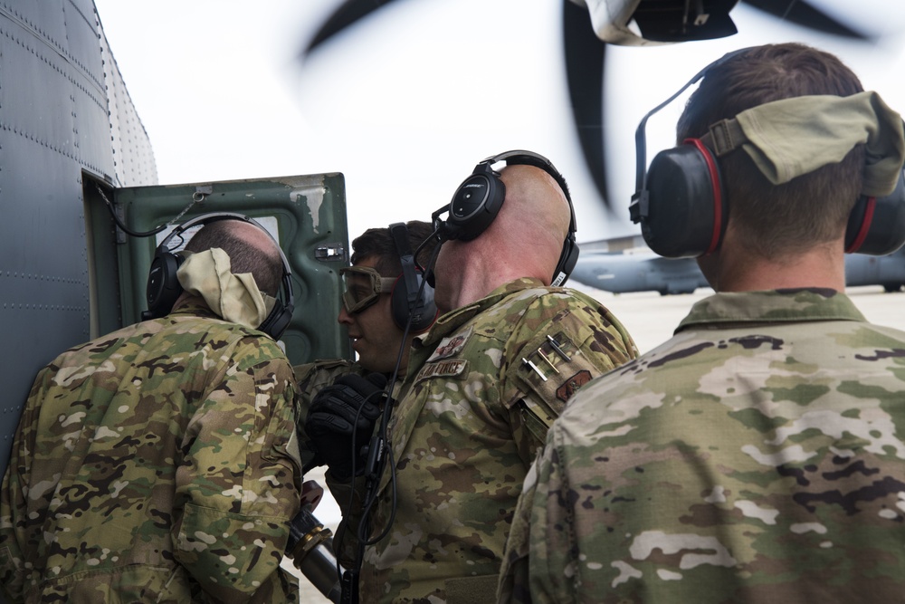 143d Airlift Wing Performs Large Scale Readiness Exercise