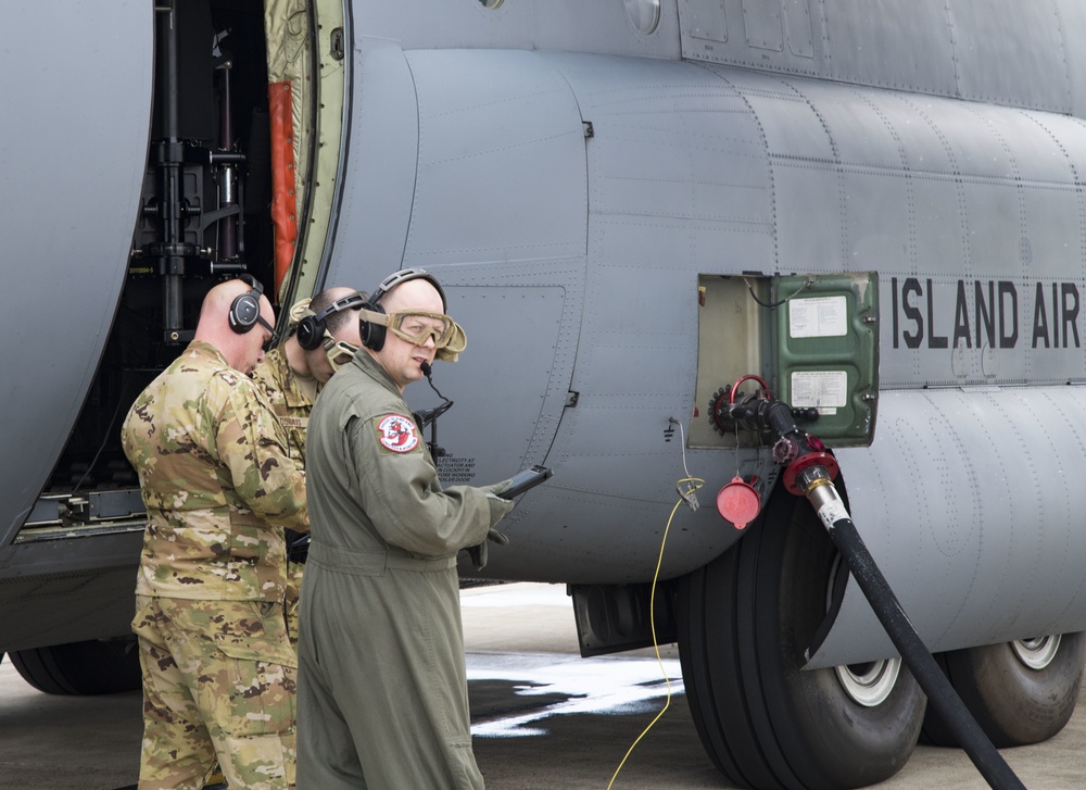 143d Airlift Wing Performs Large Scale Readiness Exercise