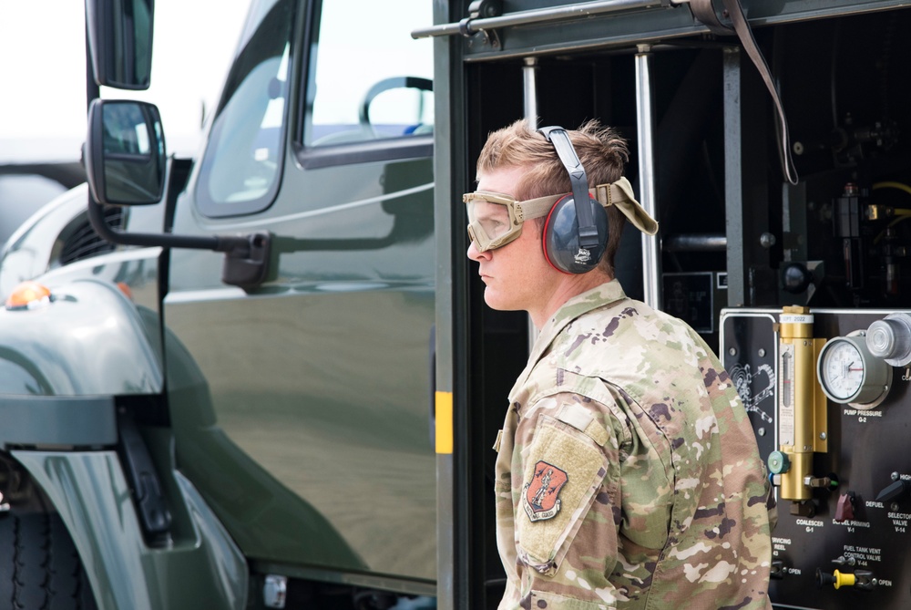 143d Airlift Wing Performs Large Scale Readiness Exercise