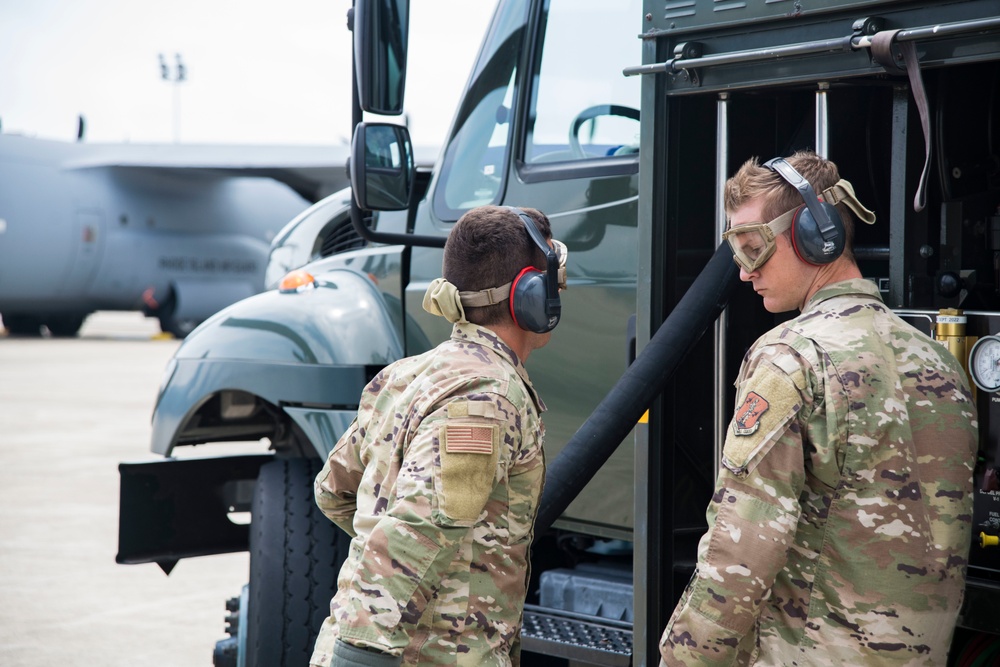 143d Airlift Wing Performs Large Scale Readiness Exercise