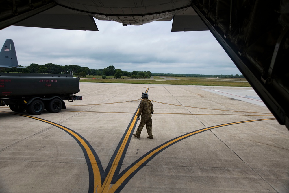 143d Airlift Wing Performs Large Scale Readiness Exercise