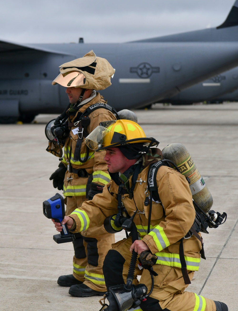 143d Airlift Wing Performs Large Scale Readiness Exercise