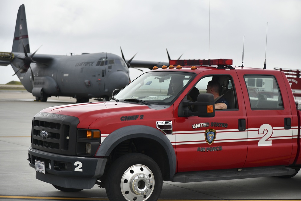 143d Airlift Wing Performs Large Scale Readiness Exercise