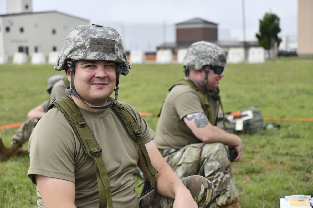 143d Airlift Wing Performs Large Scale Readiness Exercise