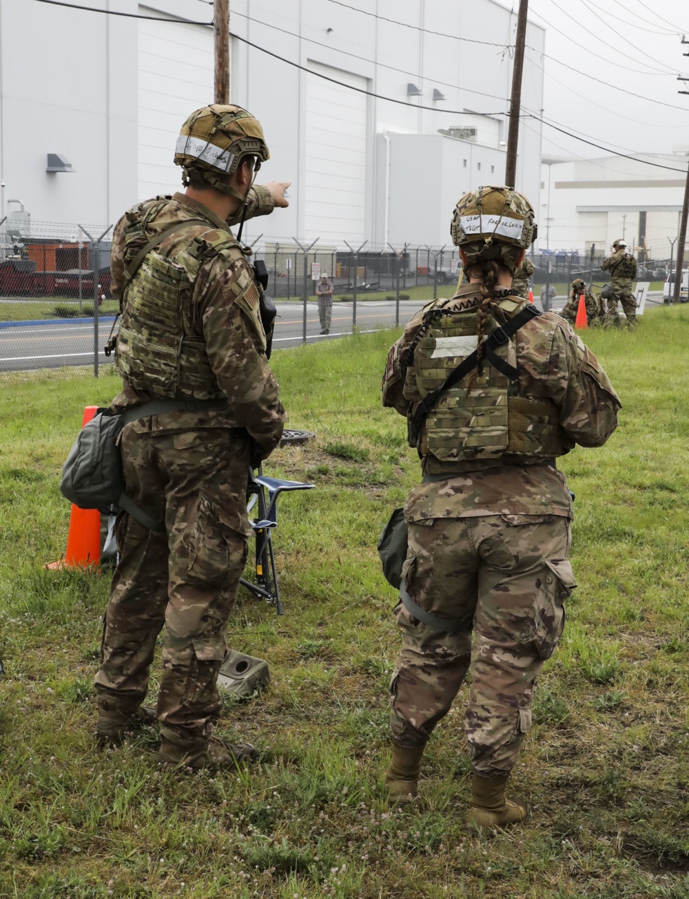 143d Airlift Wing Performs Large Scale Readiness Exercise