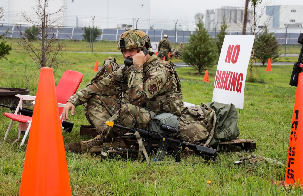 143d Airlift Wing Performs Large Scale Readiness Exercise