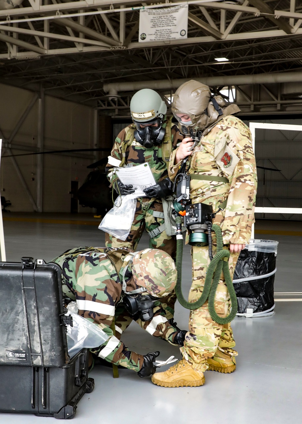 143d Airlift Wing Performs Large Scale Readiness Exercise