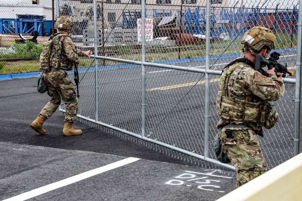 143d Airlift Wing Performs Large Scale Readiness Exercise