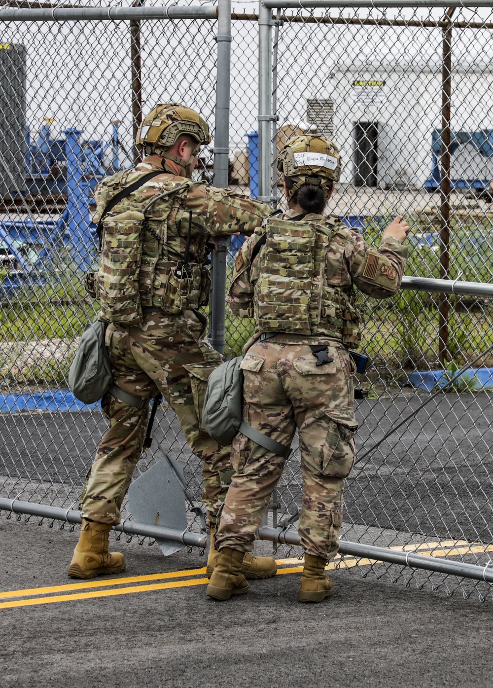 143d Airlift Wing Performs Large Scale Readiness Exercise