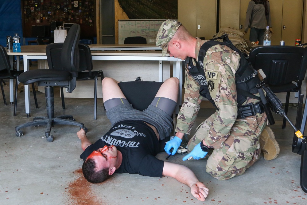 29th Military Police Co. Conducts Active Shooter Training