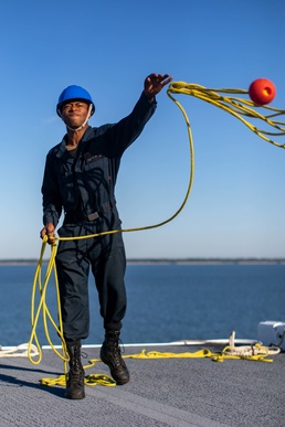 Boatswain's Mate Seaman DeAndre Hampton