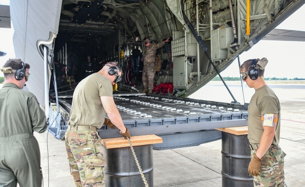 143d Airlift Wing Performs Large Scale Readiness Exercise