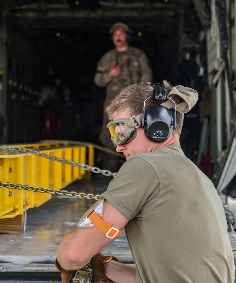 143d Airlift Wing Performs Large Scale Readiness Exercise