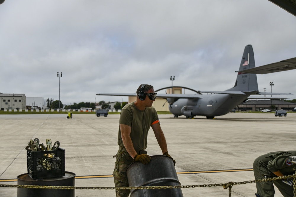 143d Airlift Wing Performs Large Scale Readiness Exercise