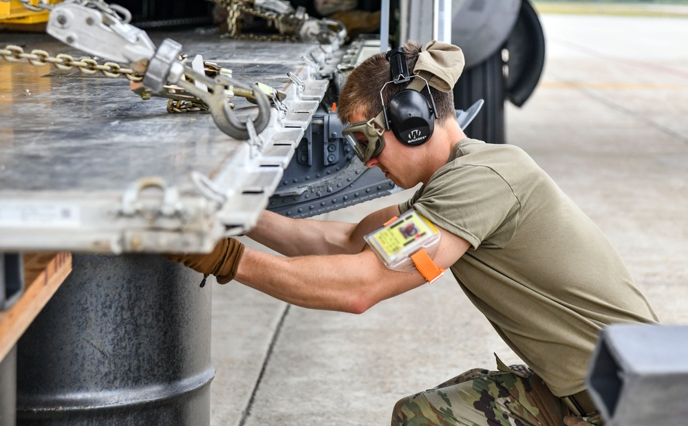 143d Airlift Wing Performs Large Scale Readiness Exercise